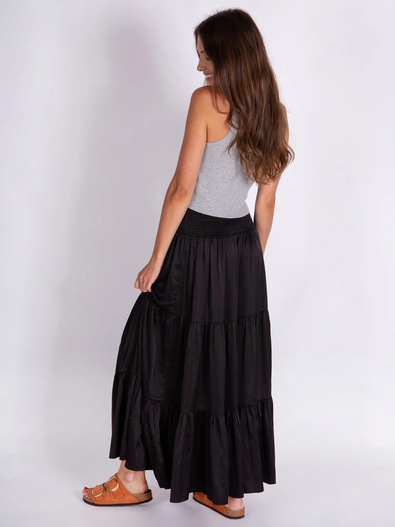 Natural Life NEW & TRENDING Satin Hanna Maxi Skirt 13 Natural Life NEW & TRENDING Satin Hanna Maxi Skirt