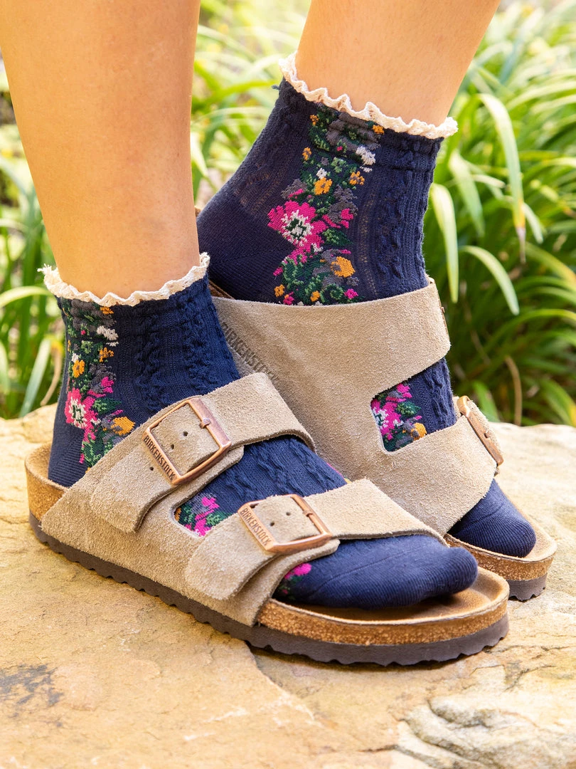 Natural Life Floral Ankle Sock Set Back To Campus 4 Natural Life Floral Ankle Sock Set Back To Campus