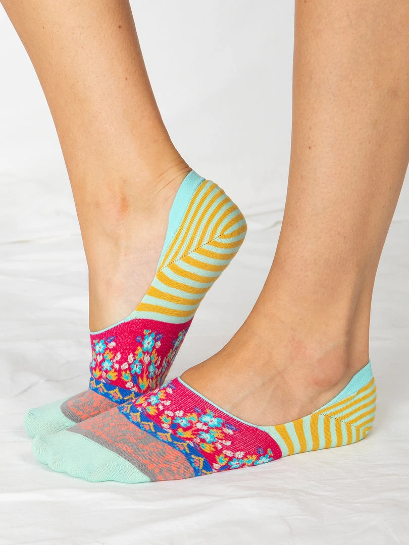 Natural Life Back To Campus No Show Sock Set 5 Natural Life Back To Campus No Show Sock Set