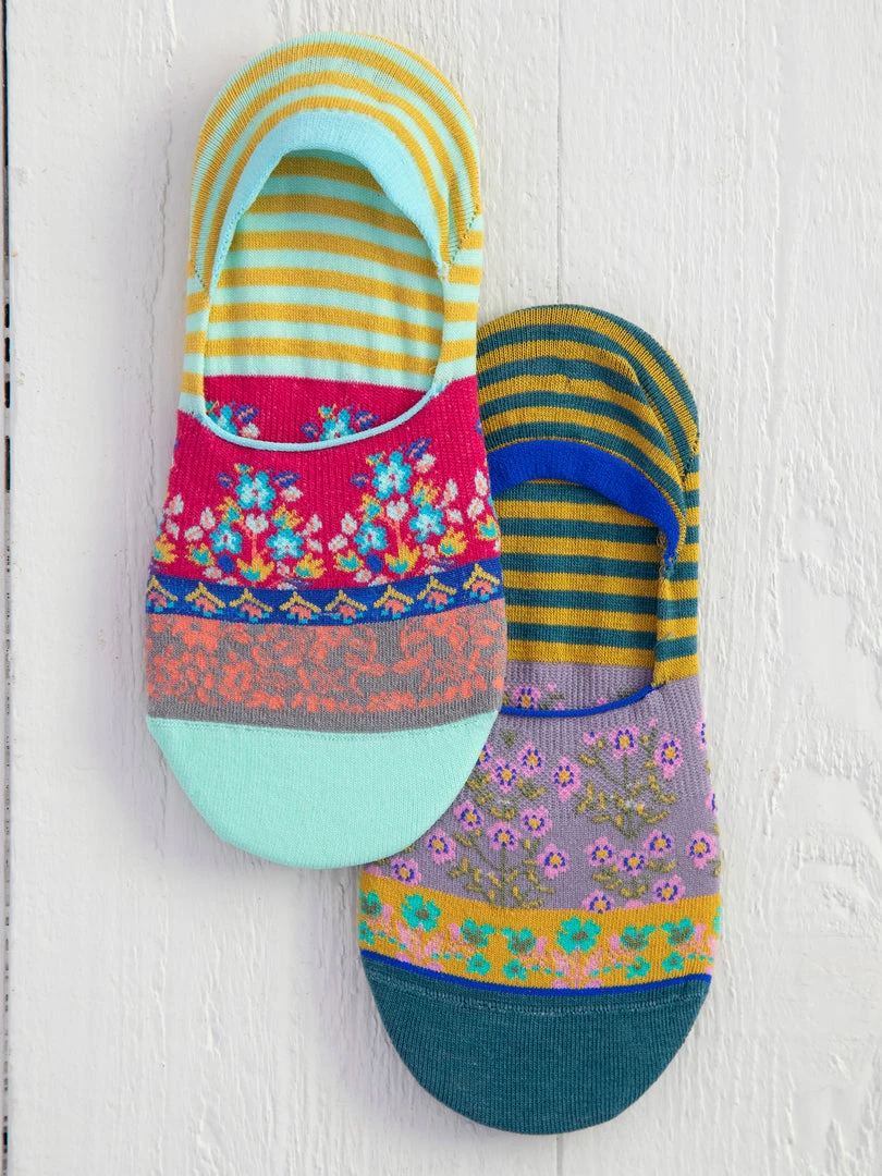 Natural Life Back To Campus No Show Sock Set 3 Natural Life Back To Campus No Show Sock Set