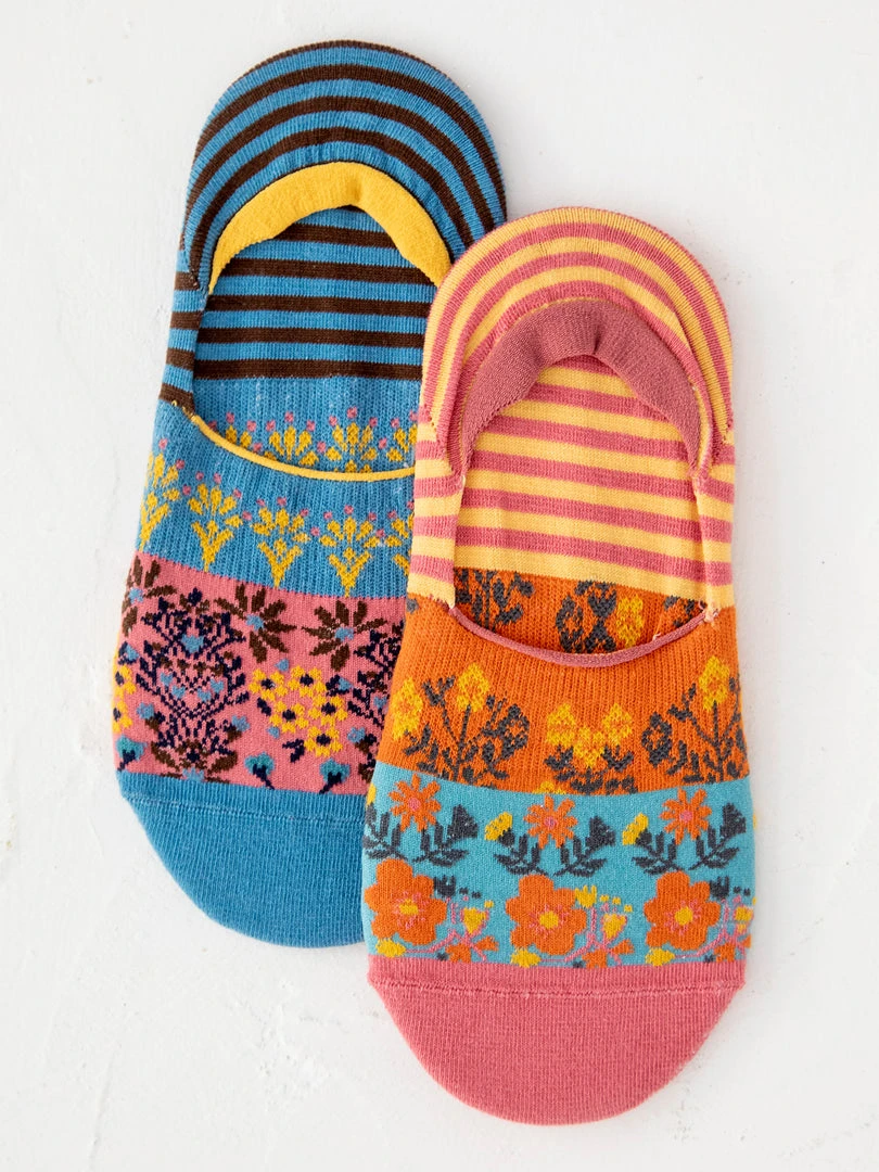 Natural Life Back To Campus No Show Sock Set 6 Natural Life Back To Campus No Show Sock Set