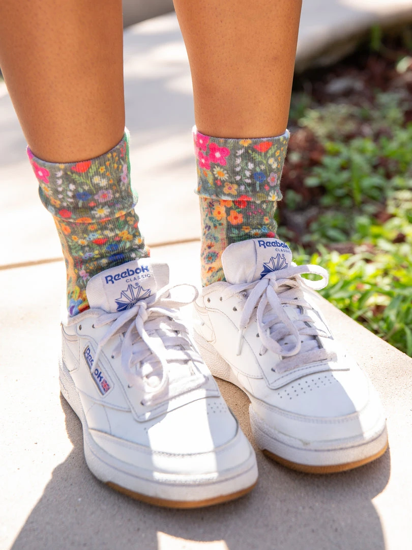 Natural Life Printed Weekend Socks NEW & TRENDING 6 Natural Life Printed Weekend Socks NEW & TRENDING