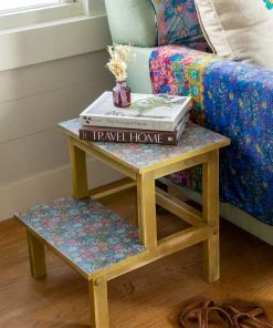Natural Life Step Stool Table