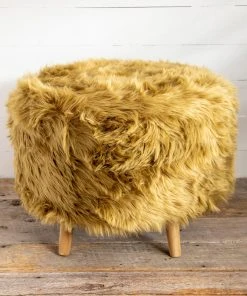 Natural Life Faux Fur Stool Back To Campus 13 Natural Life Faux Fur Stool Back To Campus