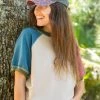 Natural Life Colorblock Raglan Sweatshirt