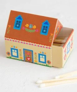 Natural Life HOME & LIVING Set Of 2 Cottage Matchboxes 11 Natural Life HOME & LIVING Set Of 2 Cottage Matchboxes