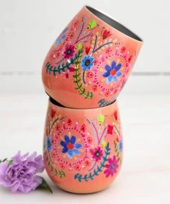 Natural Life Set Of 2 Wine Tumblers