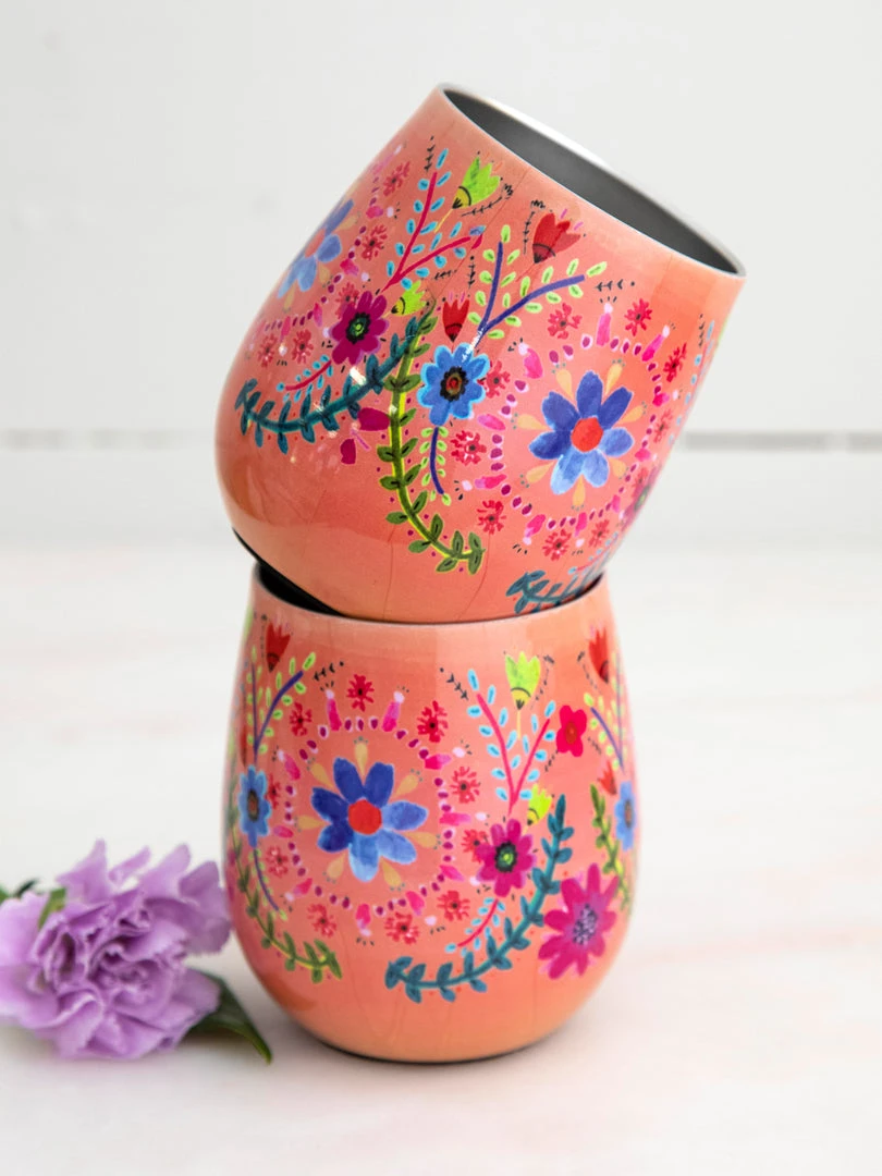 Natural Life Set Of 2 Wine Tumblers 4 Natural Life Set Of 2 Wine Tumblers