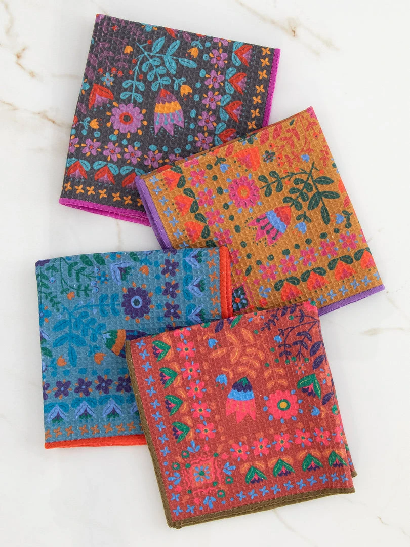 Natural Life Set Of 4 Dish Cloth Napkins HOME & LIVING 5 Natural Life Set Of 4 Dish Cloth Napkins HOME & LIVING