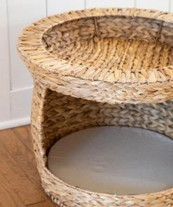 Natural Life Cat Bed Basket Table
