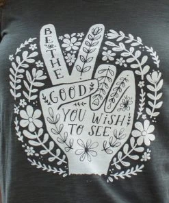 Natural Life Long Sleeve Boho Tee