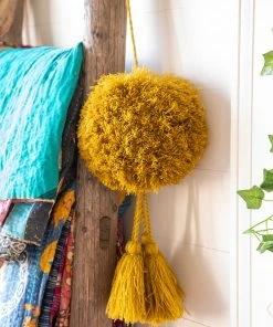 Natural Life Back To Campus Jumbo Pom Pom Tassel