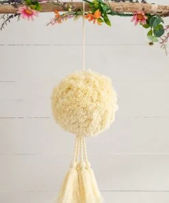 Natural Life Back To Campus Jumbo Pom Pom Tassel