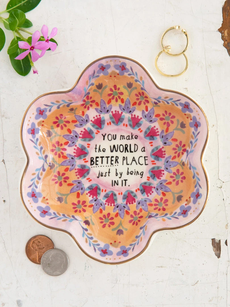 Natural Life FUN & GIFTS Shaped Trinket Bowl 6 Natural Life FUN & GIFTS Shaped Trinket Bowl