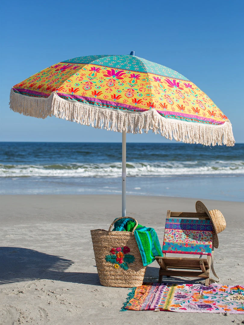 Natural Life Beach Umbrella Beach & Outdoors 3 Natural Life Beach Umbrella Beach & Outdoors