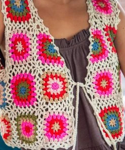 Natural Life Crochet Vest SUMMER SHOP 9 Natural Life Crochet Vest SUMMER SHOP