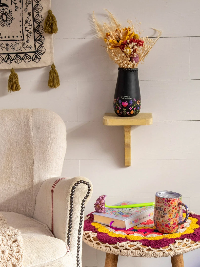 Natural Life Wooden Wall Shelf Back To Campus 8 Natural Life Wooden Wall Shelf Back To Campus