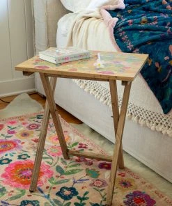 Natural Life Back To Campus Set Of 2 Wooden TV Tray Tables 8 Natural Life Back To Campus Set Of 2 Wooden TV Tray Tables