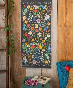 Natural Life Canvas Tapestry Back To Campus