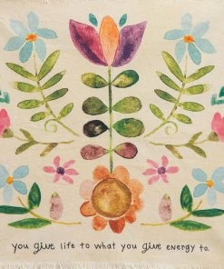 Natural Life Mini Canvas Tapestry