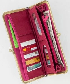 Natural Life ACCESSORIES Kisslock Wallet 13 Natural Life ACCESSORIES Kisslock Wallet