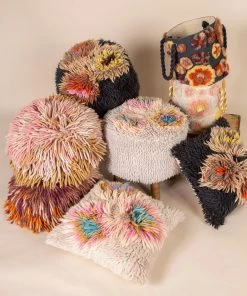 Natural Life Ziggy Shag Pillow Back To Campus