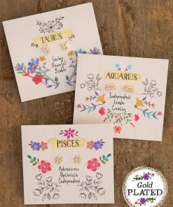 Natural Life Zodiac Perfect Tiny Studs 42 Natural Life Zodiac Perfect Tiny Studs