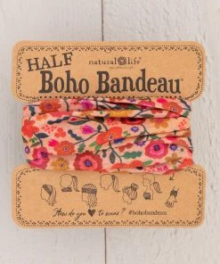 Natural Life Floral Half Boho Bandeau ACCESSORIES 39 Natural Life Floral Half Boho Bandeau ACCESSORIES