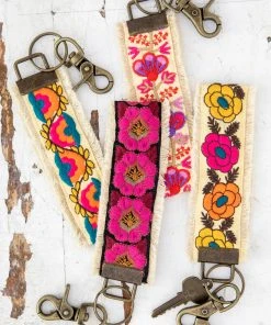 Natural Life Embroidered Key Fob CAR 25 Natural Life Embroidered Key Fob CAR