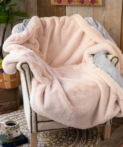 Natural Life Back To Campus Faux Fur Blanket