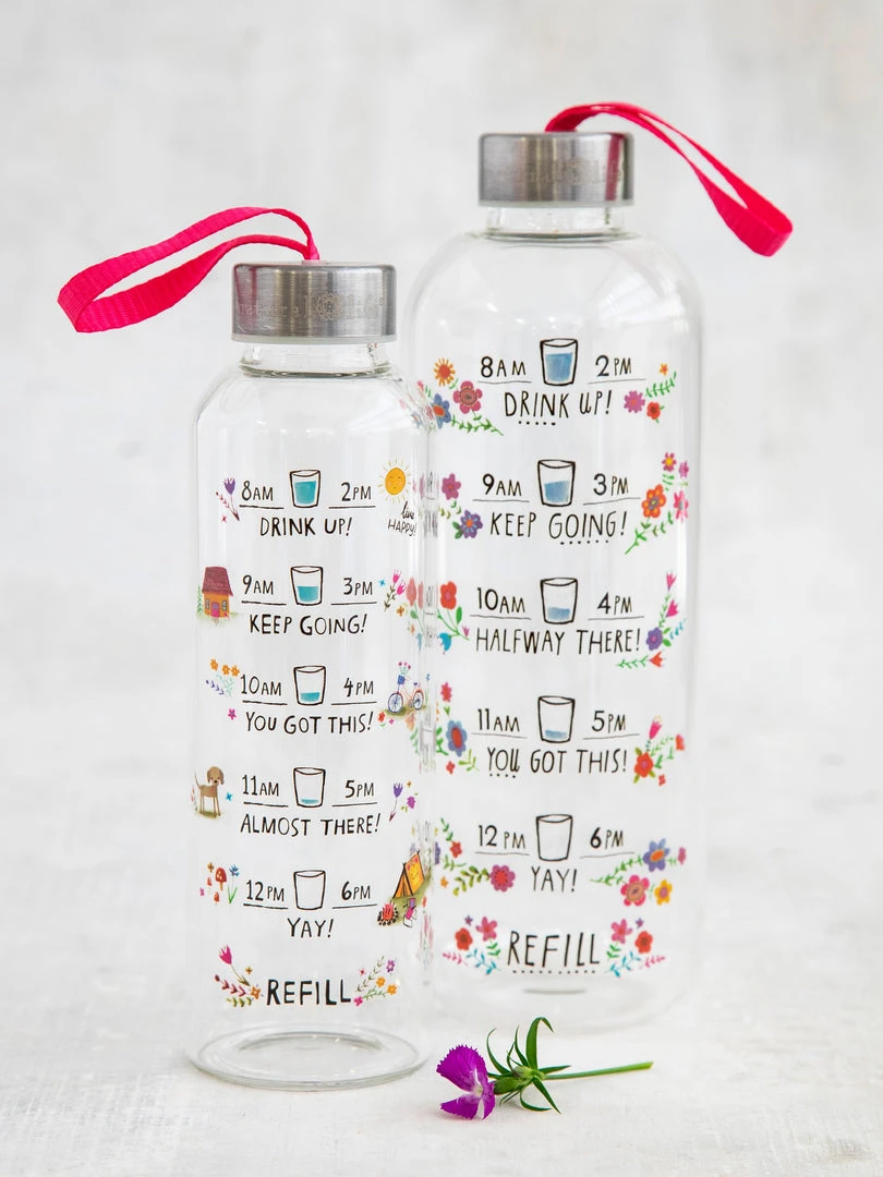 Natural Life Glass Water Bottle 11 Natural Life Glass Water Bottle