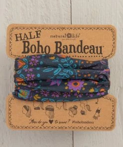 Natural Life Floral Half Boho Bandeau ACCESSORIES 37 Natural Life Floral Half Boho Bandeau ACCESSORIES
