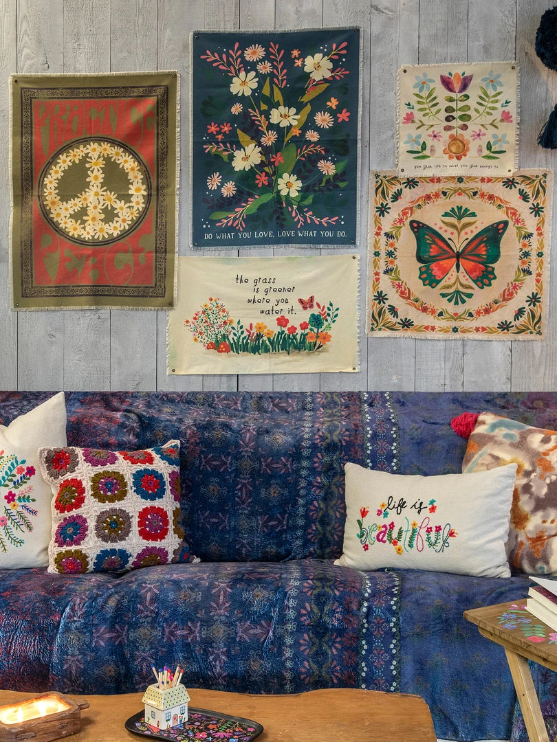 Natural Life Canvas Tapestry Back To Campus 17 Natural Life Canvas Tapestry Back To Campus