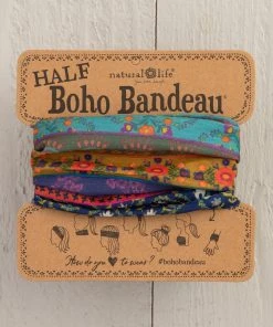 Natural Life Floral Half Boho Bandeau ACCESSORIES 41 Natural Life Floral Half Boho Bandeau ACCESSORIES