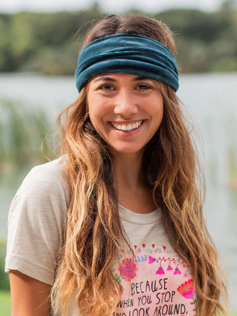 Natural Life ACCESSORIES Corduroy Boho Bandeau 5 Natural Life ACCESSORIES Corduroy Boho Bandeau