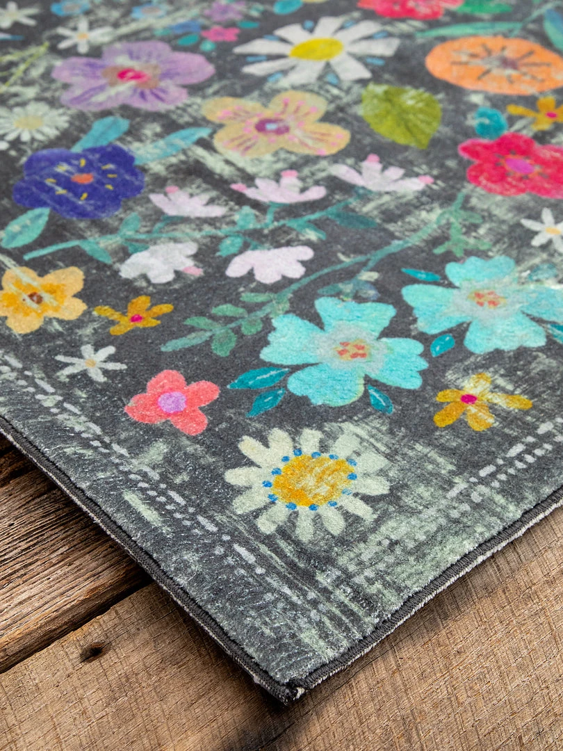 Natural Life Wildflower Chenille Rug 4 Natural Life Wildflower Chenille Rug